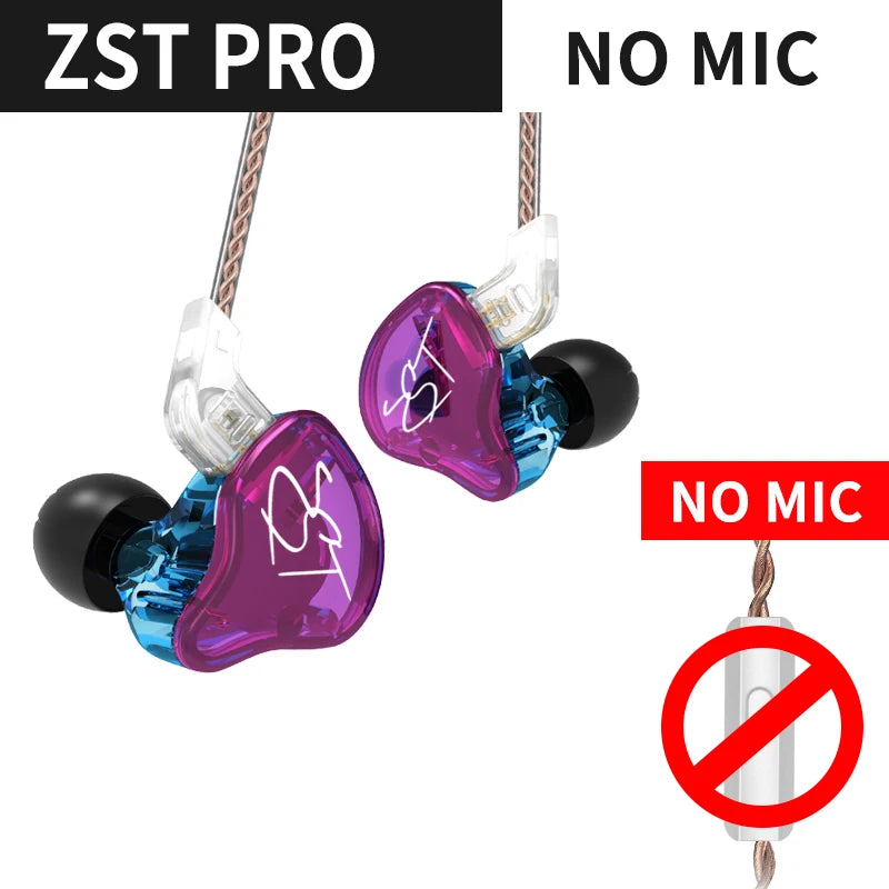 HiFi In-Ear Monitor Earphones | Detachable Cable Wired Gaming Headset