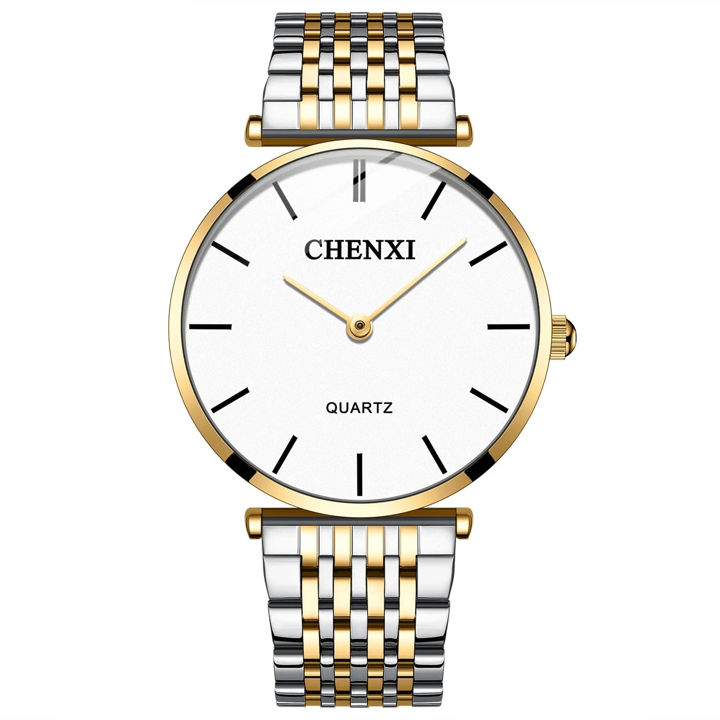 Men's Full Steel Quartz Watch | Luxury Waterproof Business Sport ID