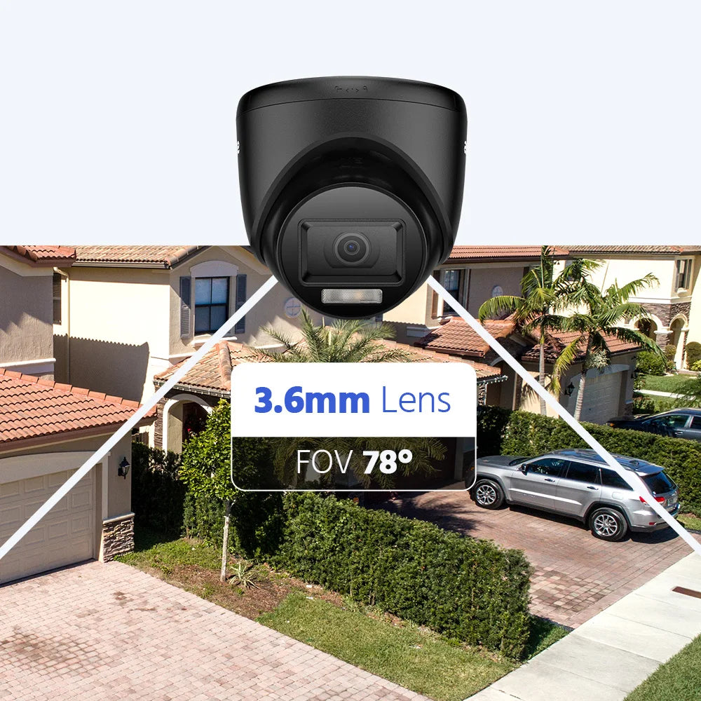 8CH 1080P CCTV Security System - Full Color Night Vision