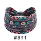 Boho Headbands for Women - Knotted Wide Stretch Turban Wrap