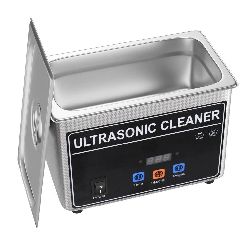 800ml Ultrasonic Cleaner | Metal Engine Parts & Carburetor Degreaser