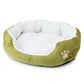 Lamb Wool Dog Bed - Plush Pet Cushion for Teddy & Bichon
