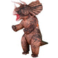 Funny Blow Up Triceratops Inflatable Dinosaur Costume - Adult Outfit
