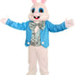 Plush Easter Bunny Costume | Adult Rabbit Mascot Party Outfit & Head