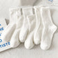 5 Pairs Women's Cat Socks - Cute Animal Cartoon Cotton Art