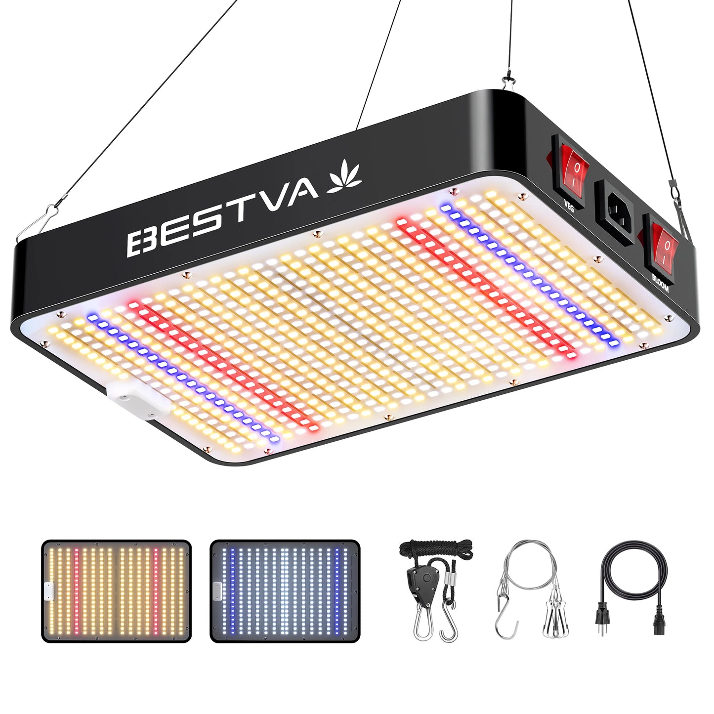 Full Spectrum LED Grow Light | LM301H High-Output Veg & Bloom Series