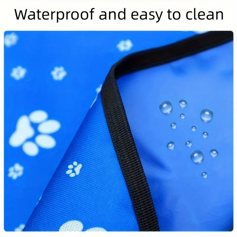 Waterproof Pet Car Seat Cover | Heavy-Duty Dog Back Seat Protector Mat
