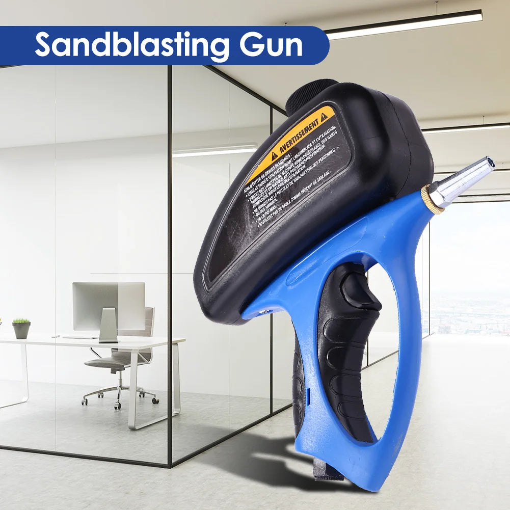 150 PSI Sand Blasting Machine - Adjustable Pneumatic Spray Gun