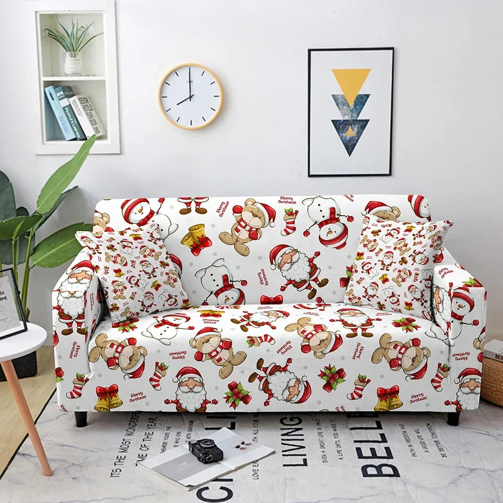 3D Elastic Sofa Covers - Stretch Spandex Couch Slipcover Set