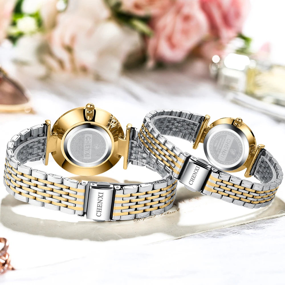 Men's Full Steel Quartz Watch | Luxury Waterproof Business Sport ID