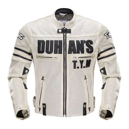 Summer Mesh Motorcycle Jacket & Pants Set - Armored & Breathable Riding Suit