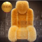 Winter Wool Car Seat Cover - Luxury Shearling Front Cushion