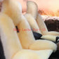 Winter Wool Car Seat Cover - Luxury Shearling Front Cushion