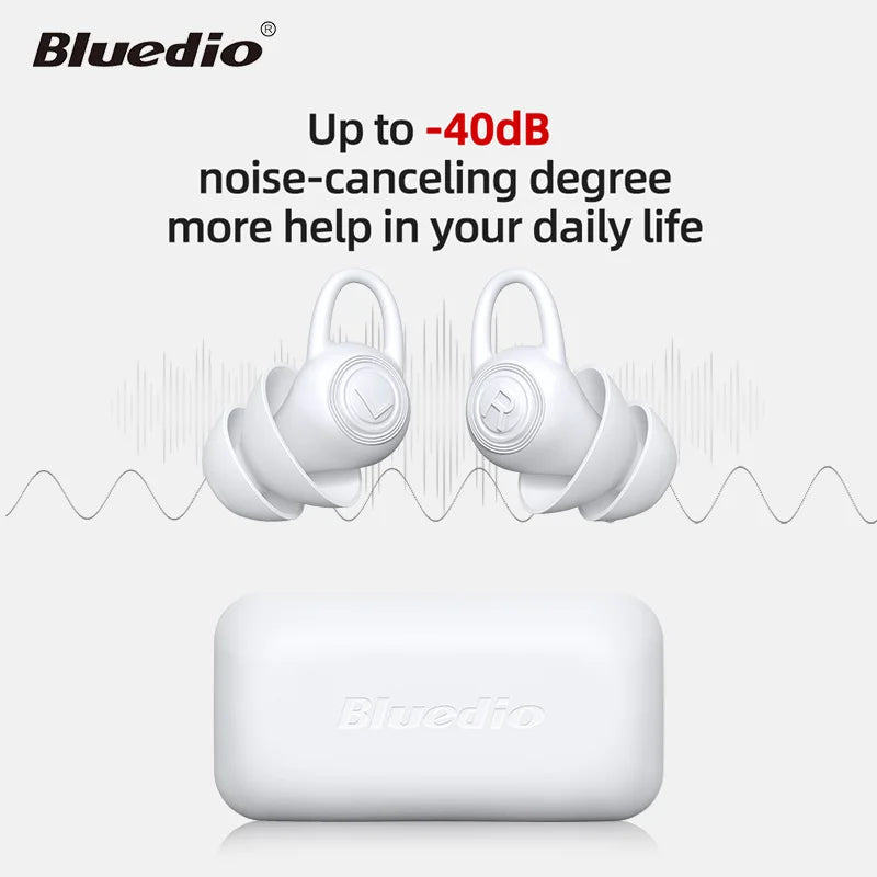 Silicone Ear Plugs - 40dB Noise Reduction Soft Sleeping Pair