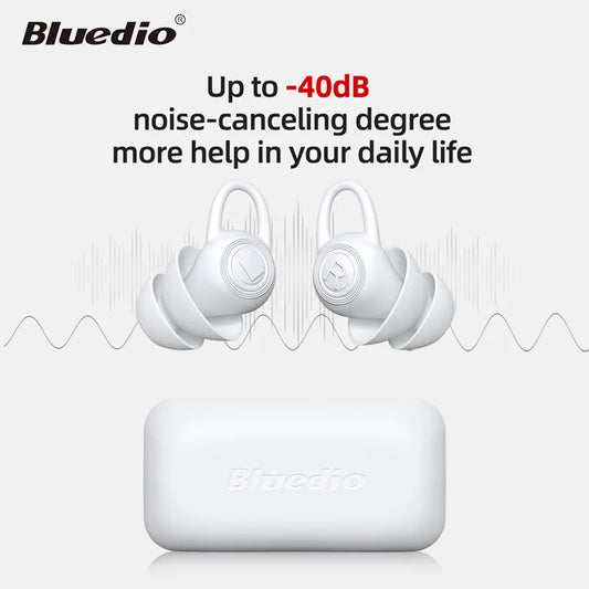 Silicone Ear Plugs - 40dB Noise Reduction Soft Sleeping Pair