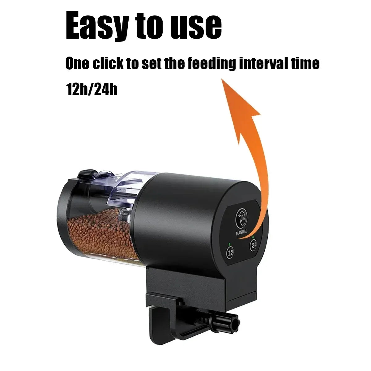 Automatic Fish Feeder | 100ml Programmable Digital Holiday Dispenser