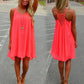 Sexy Womens Mini Summer Dress | Sleeveless Backless Beach Party Robe