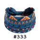 Boho Headbands for Women - Knotted Wide Stretch Turban Wrap
