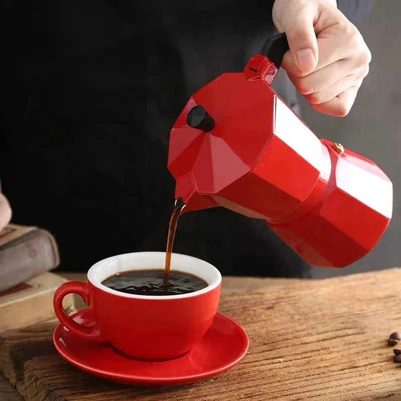 300ml Authentic Italian Espresso Coffee Maker - Stovetop