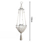 Boho Cat Hammock - Hand Woven Cotton Rope Hanging Swing Bed