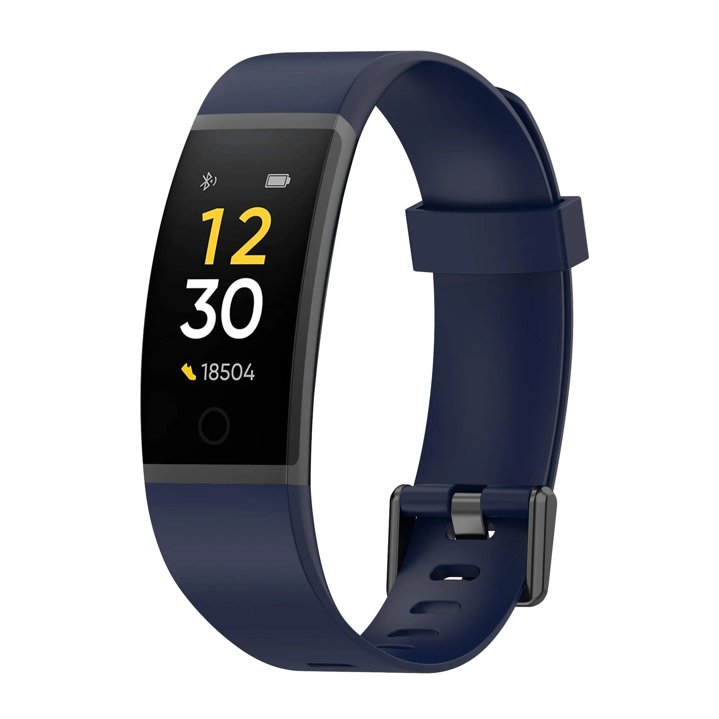 18mm Silicone Sports Watch Band - Soft Waterproof Strap