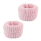 3Pcs Spa Headband & Wristband Set | Microfiber Face Wash Makeup Band