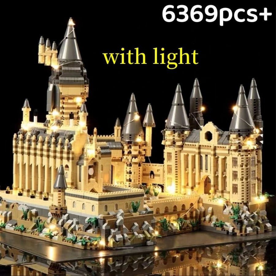 Educational DIY Magic Castle Building Set Medieval Architecture Creative Technical MOC Assembly Bricks Gift Kids Adults Holiday