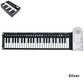 49-Key Roll Up Silicone Piano | Portable Foldable Keyboard for Kids
