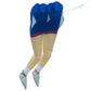 3D Inflatable Long Legged Kite - Soft Nylon Funny Beach Kite