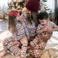 Family Matching Christmas PJs | Reindeer & Tartan Xmas Pyjama Set