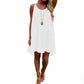 Sexy Womens Mini Summer Dress | Sleeveless Backless Beach Party Robe