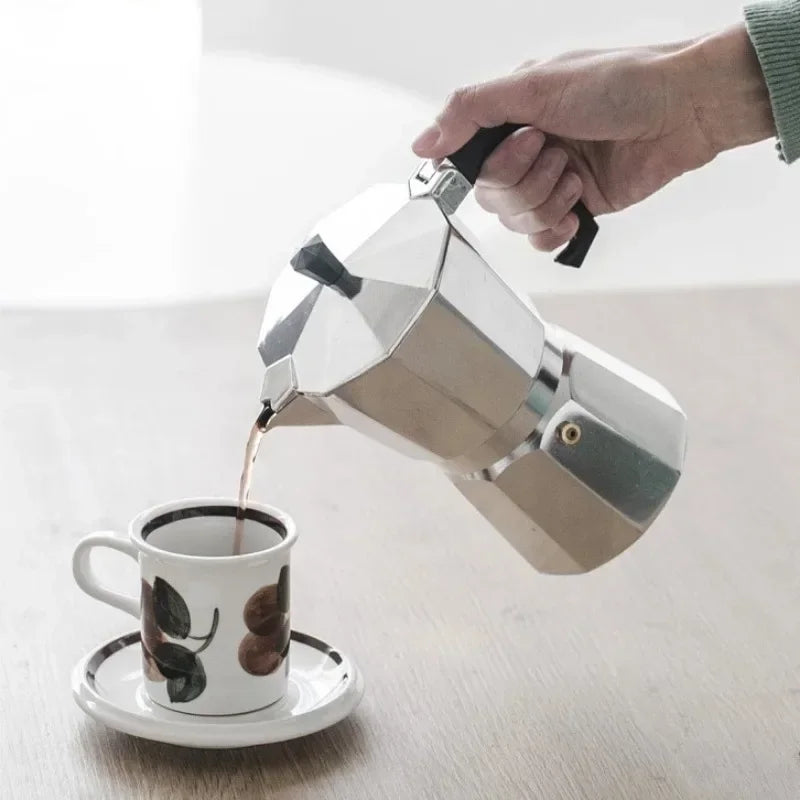 300ml Authentic Italian Espresso Coffee Maker - Stovetop