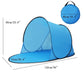 Automatic Pop-Up Beach Tent | Anti-UV Sun Shelter & Outdoor Cabana