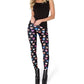 Galaxy Print Leggings | High-Stretch Space Gym Pants & Yoga Tights Set