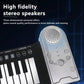 49-Key Roll Up Silicone Piano | Portable Foldable Keyboard for Kids