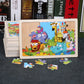24-Piece Wooden Jigsaw Puzzles - Kids Cartoon Animal Designs