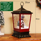 40cm Musical Christmas Snow Lantern - Street Light Ornament