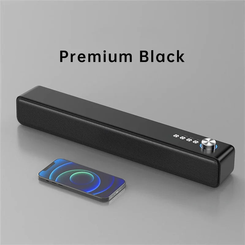 Bluetooth TV Soundbar | Wireless Home Theatre Audio Speaker System Set