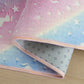 Glow in the Dark Stars Rug | Luminous Non-Slip Kids Room Bedroom Mat