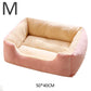 Bed for Cats | Soft Plush Pet Cushion Kitten House Basket Supply Set