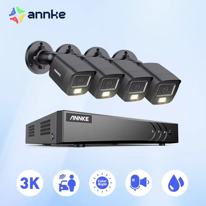 8CH 5MP Lite Security System - 3K Audio Recording Cameras