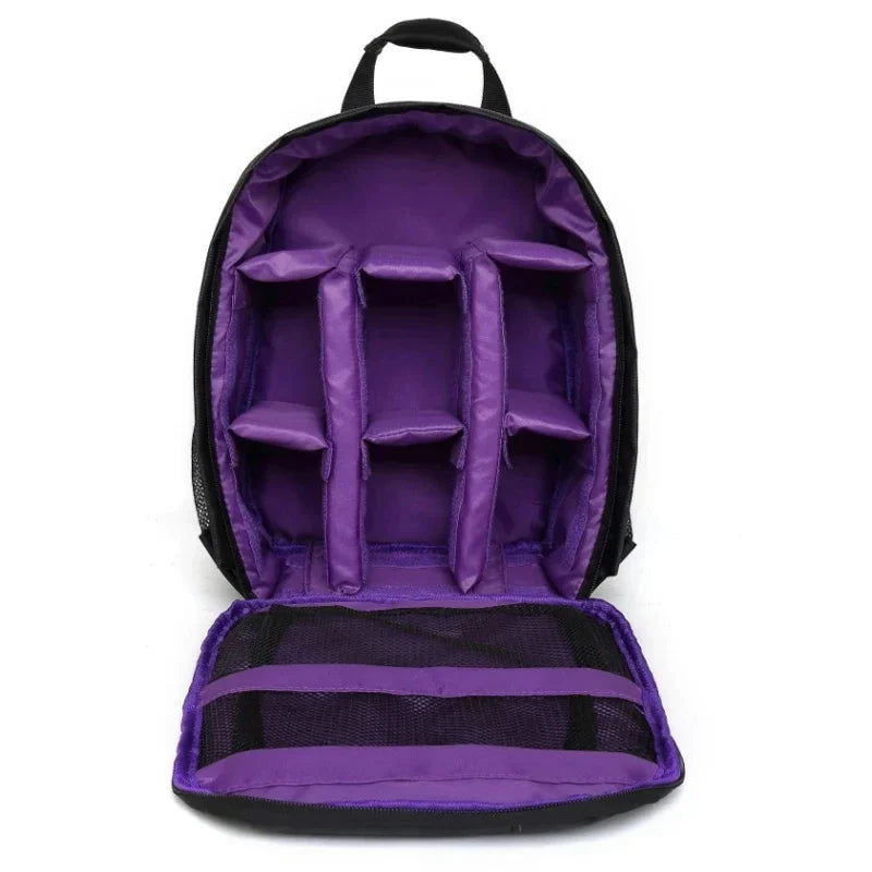 Outdoor DSLR Camera Backpack | Waterproof Padded Case with Tripod Holder