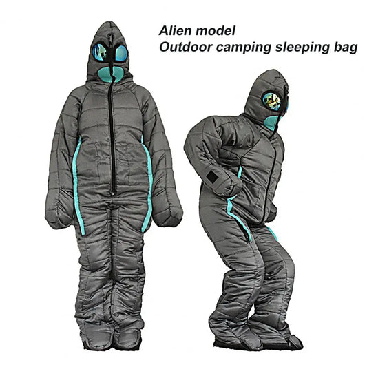 Wearable Humanoid Sleeping Bag | -5°C Winter Mummy Bag with Arm Holes