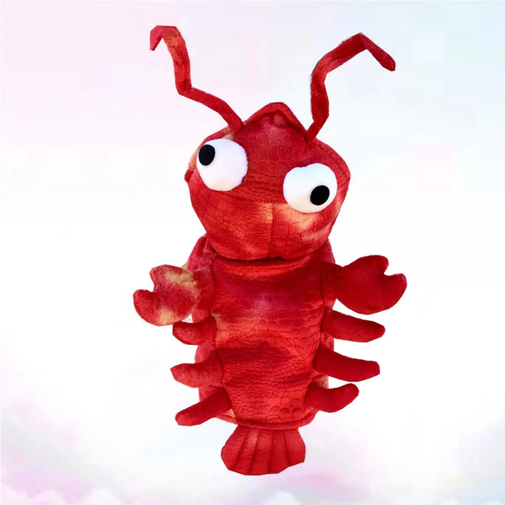 Funny Red Lobster Pet Costume - Warm Sleeveless Dog & Cat Hoodie