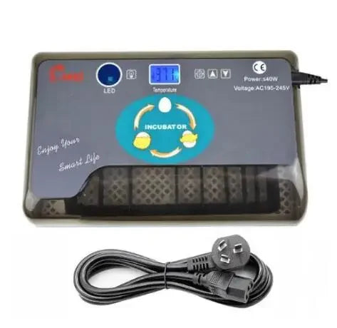 12 Egg Digital Automatic Incubator - Clear View Hatcher for Poultry