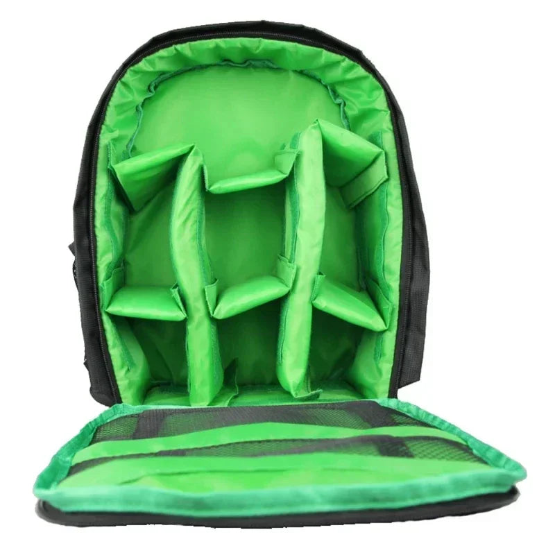 Outdoor DSLR Camera Backpack | Waterproof Padded Case with Tripod Holder