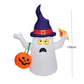 2.4m Halloween Inflatable Ghost | Pumpkin Street Sign LED Yard Decor