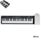 49-Key Roll Up Silicone Piano | Portable Foldable Keyboard for Kids