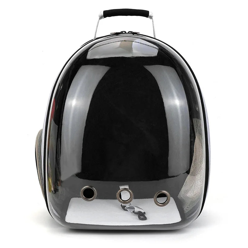 Transparent Cat Backpack - Breathable Space Capsule Pet Carrier