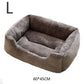 Bed for Cats | Soft Plush Pet Cushion Kitten House Basket Supply Set